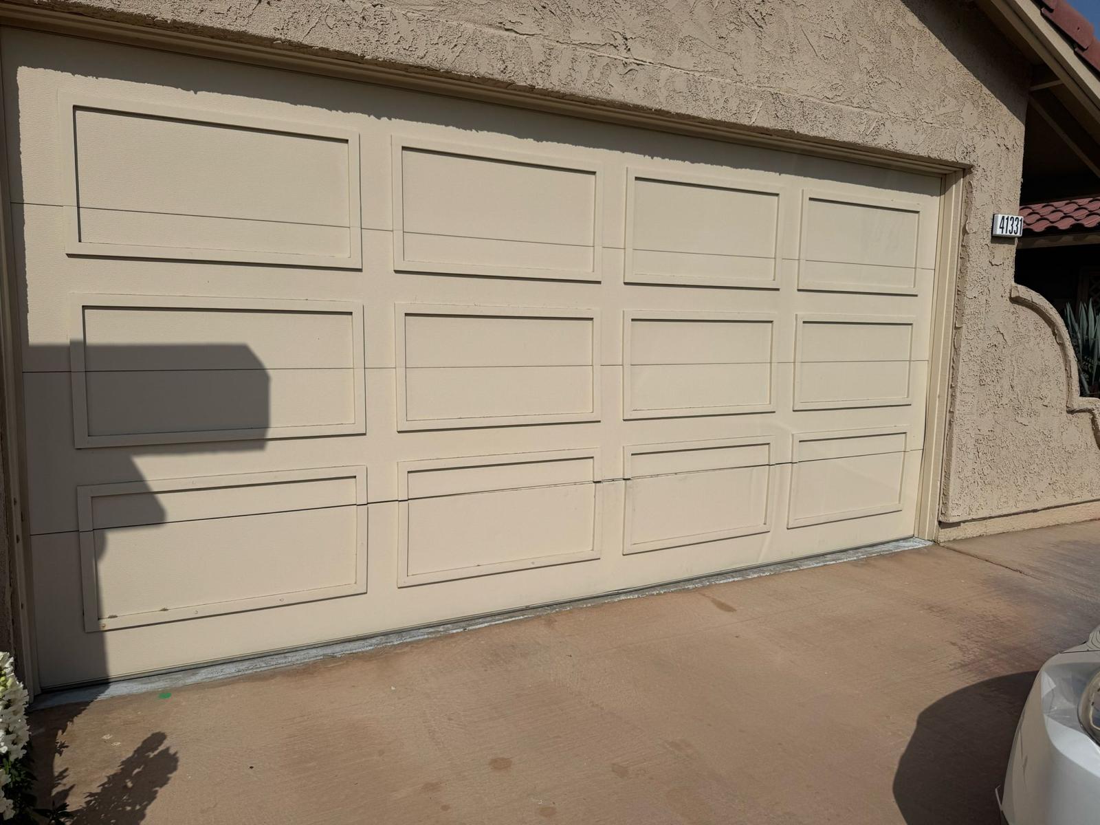 New garage door installation Palm Desert CA
