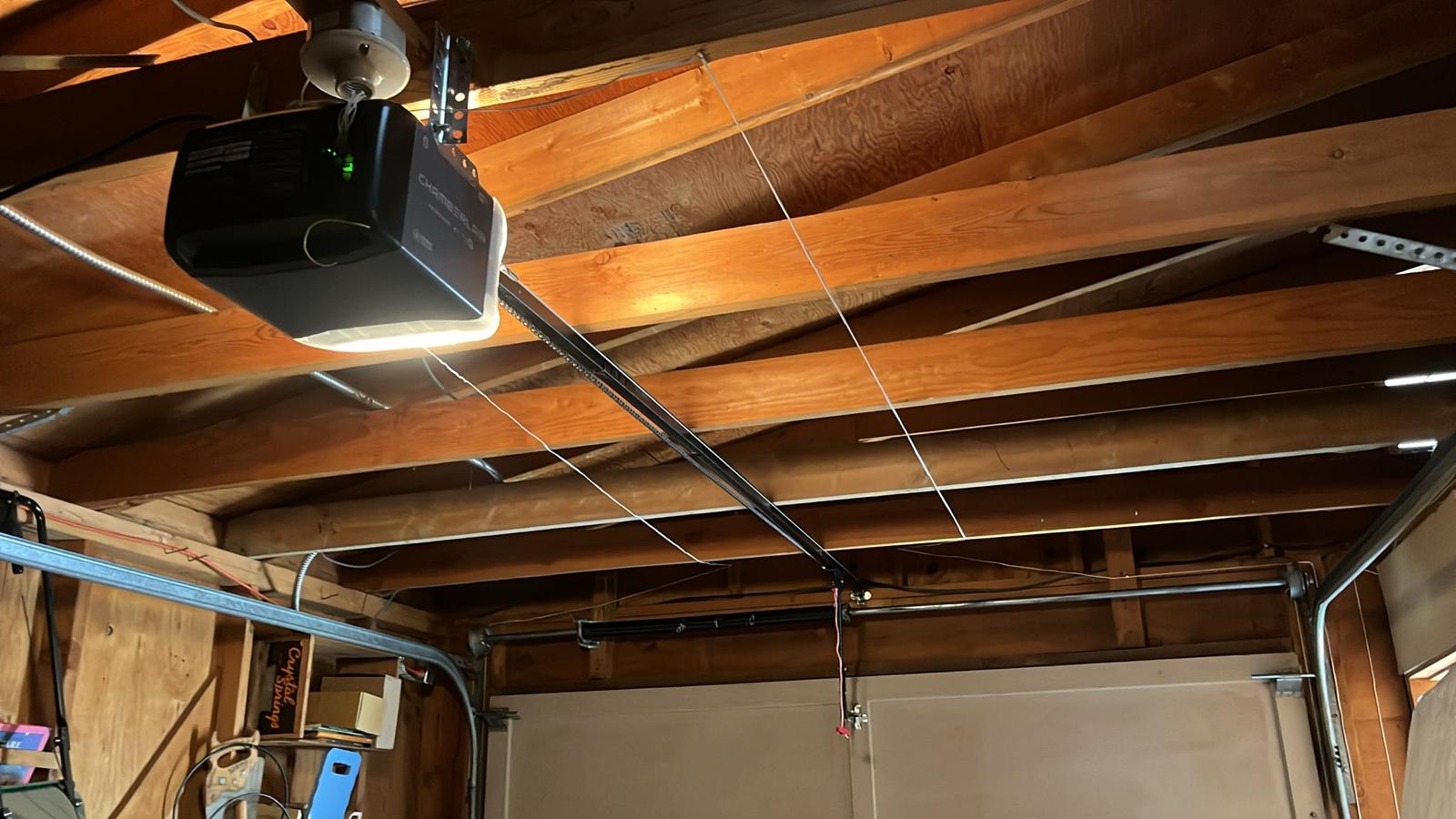 Garage door spring replacement and repair
